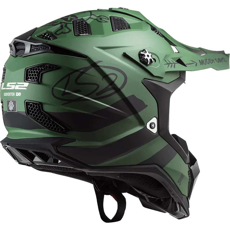 LS2 MX700 SUBVERTER EVO CARGO MATT MILITARY GREEN