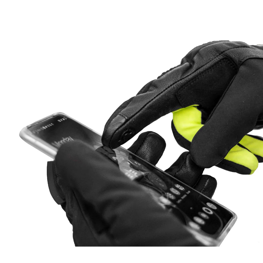 AQDRY WATERPROOF GLOVES | HI-VIZ