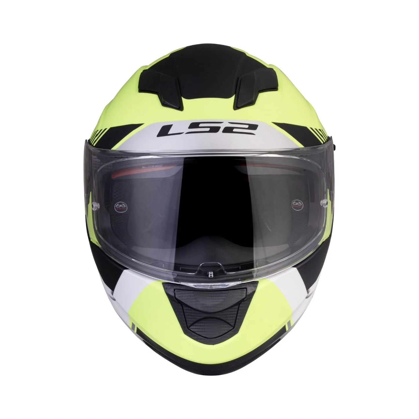LS2 FF320 STREAM EVO XPLORER WHITE HI-VIZ YELLOW