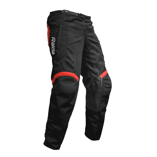 RAIDA TRAILCRAFT OFF-ROAD RIDING PANT - BLACK/RED