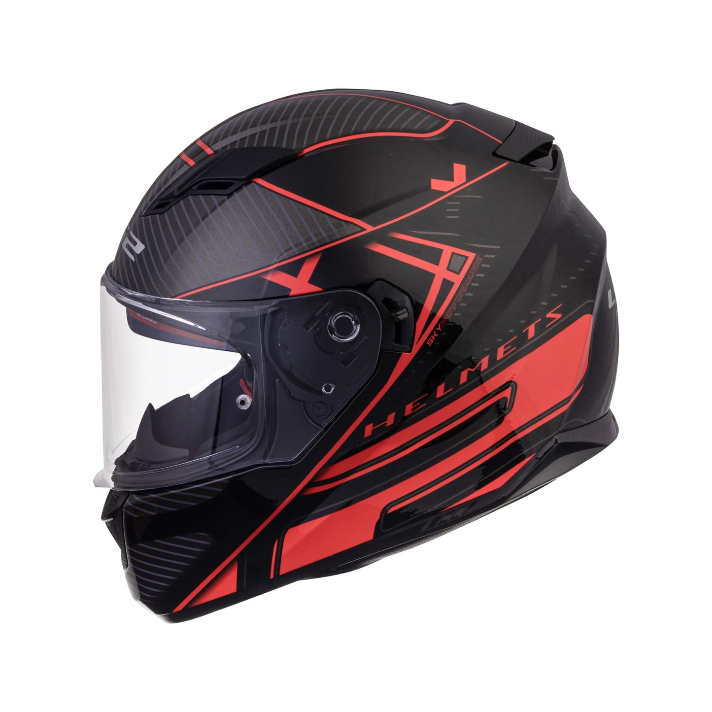 LS2 FF320 STREAM EVO LEVEL BLACK RED