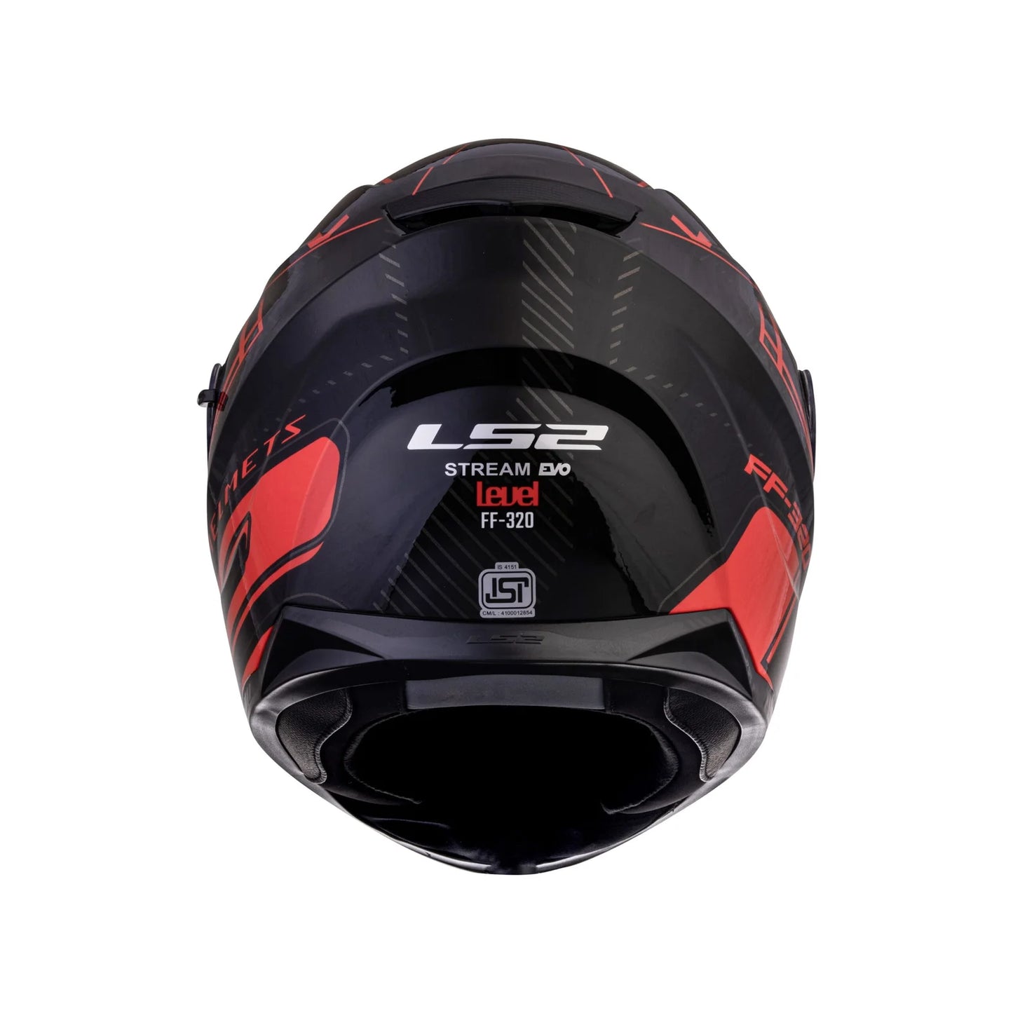 LS2 FF320 STREAM EVO LEVEL BLACK RED