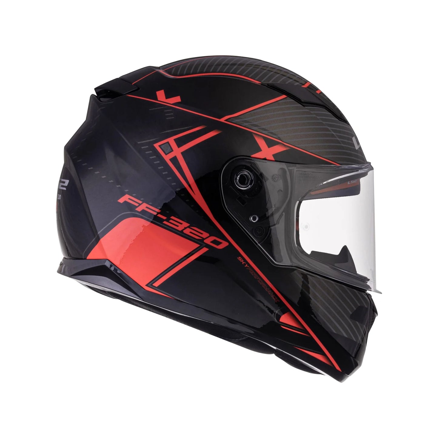 LS2 FF320 STREAM EVO LEVEL BLACK RED