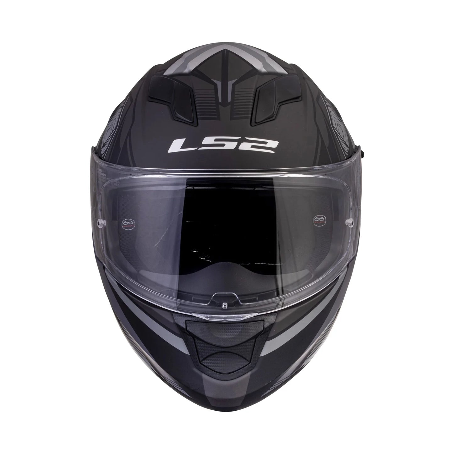 LS2 FF320 STREAM EVO REFLEX BLACK SILVER D-RING
