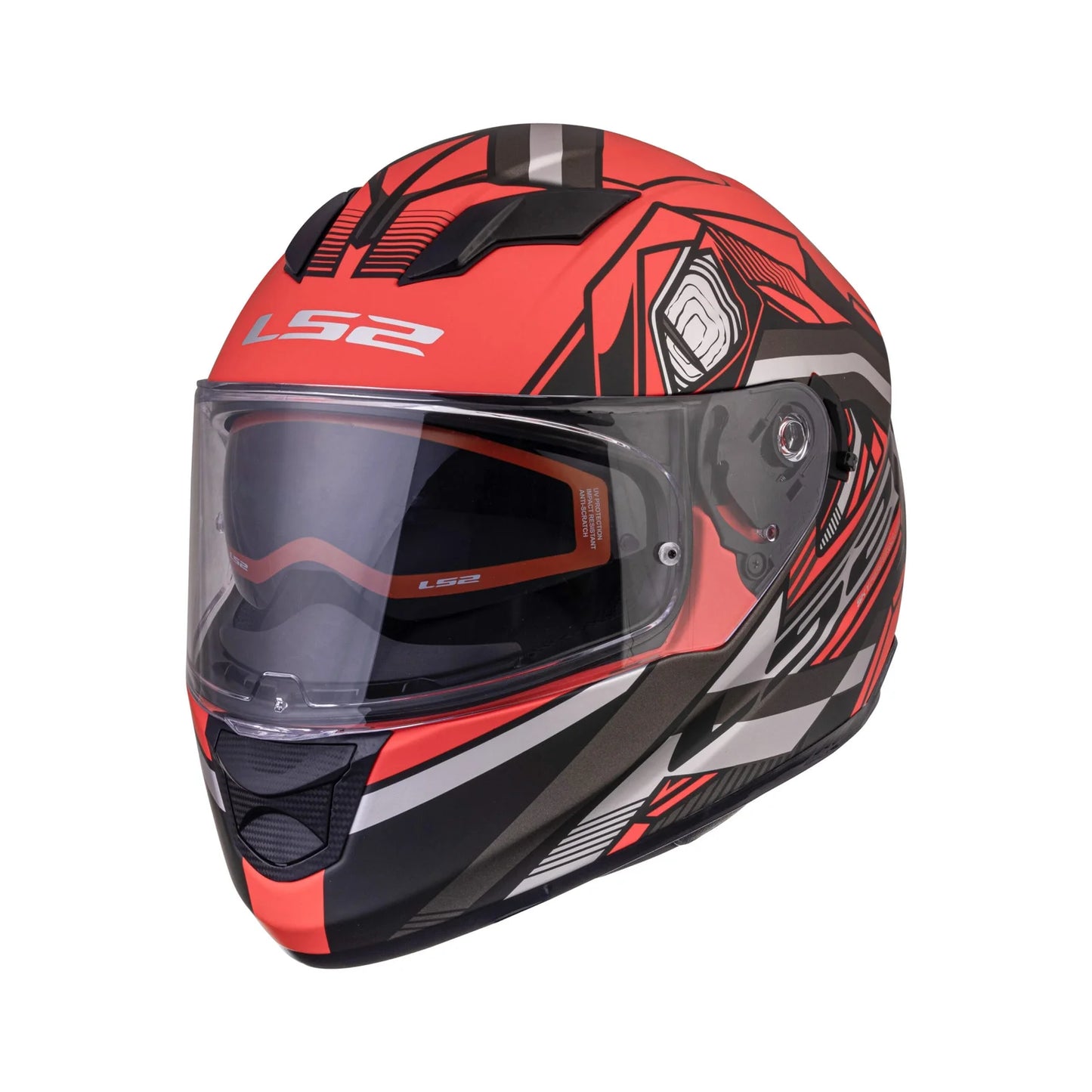 LS2 FF320 STREAM EVO REFLEX RED BLACK 7C