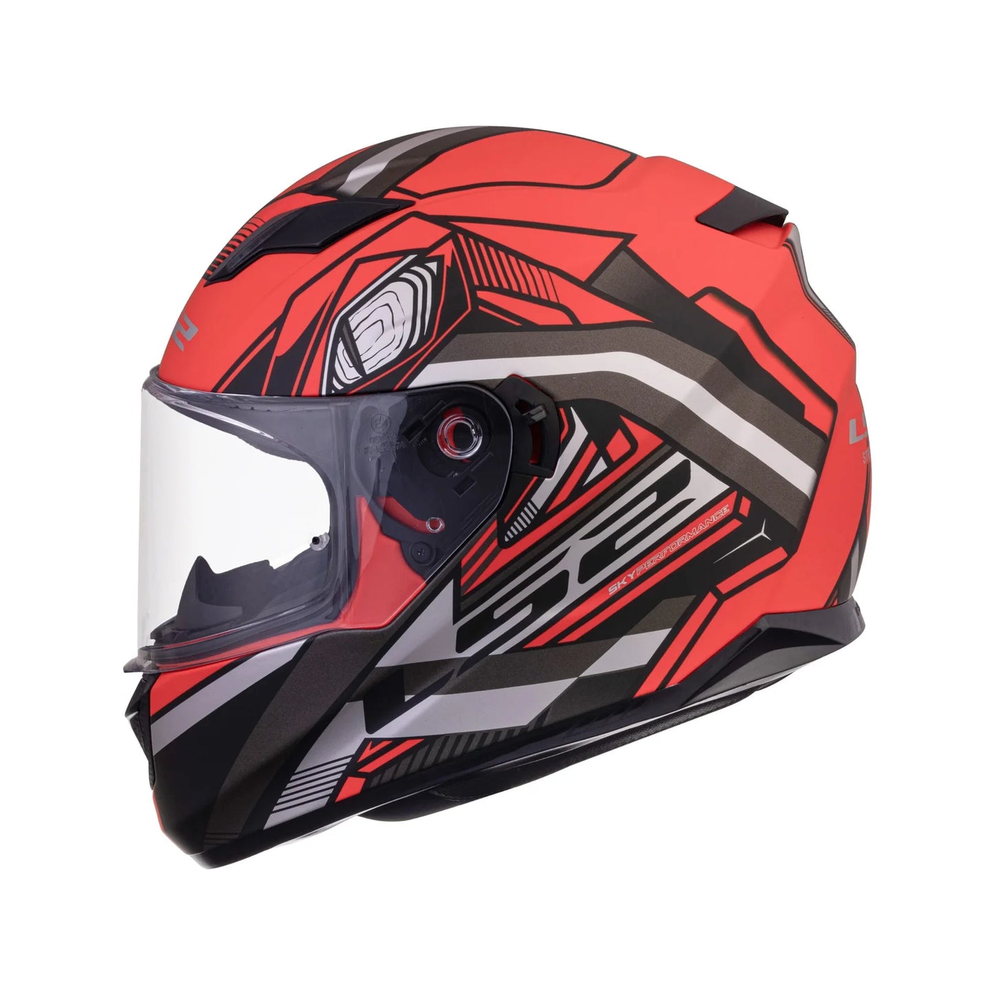 LS2 FF320 STREAM EVO REFLEX RED BLACK 7C