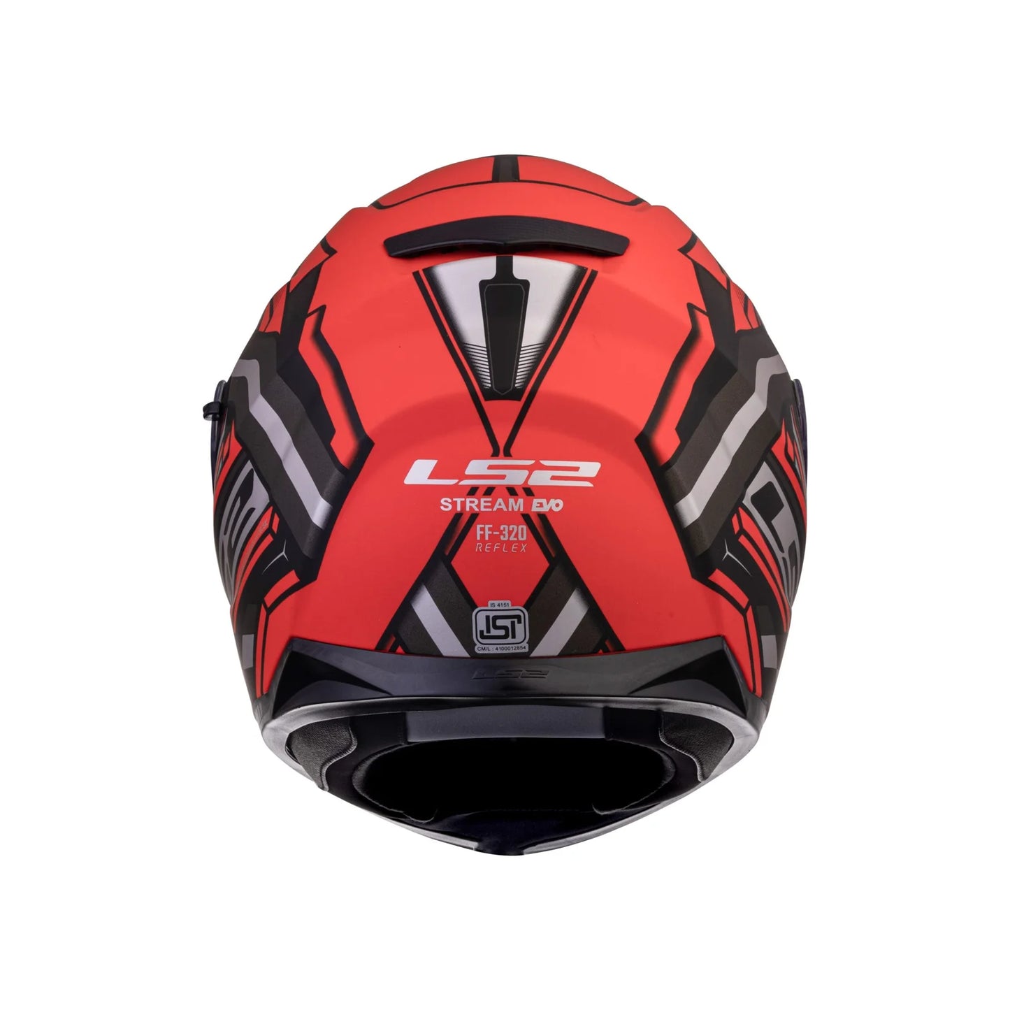 LS2 FF320 STREAM EVO REFLEX RED BLACK 7C