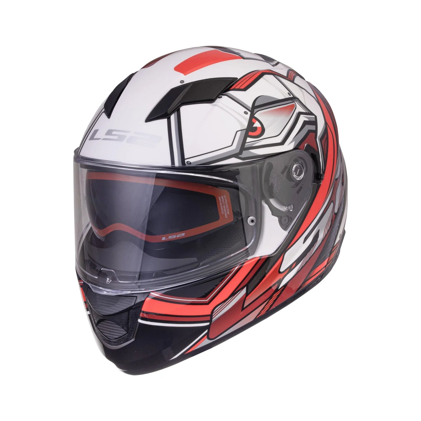 LS2 FF320 STREAM EVO XDRON MATT WHITE RED