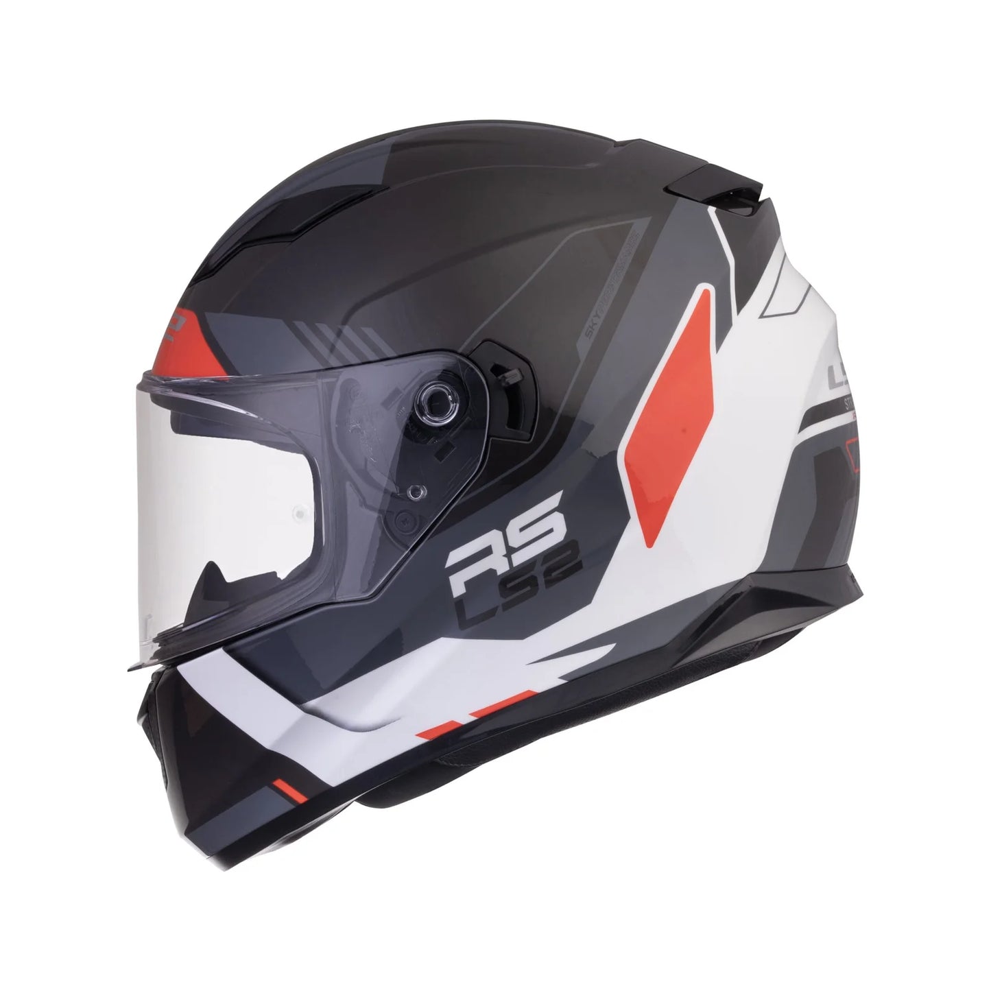 LS2 FF320 STREAM EVO XPLORER MATT WHITE BLACK