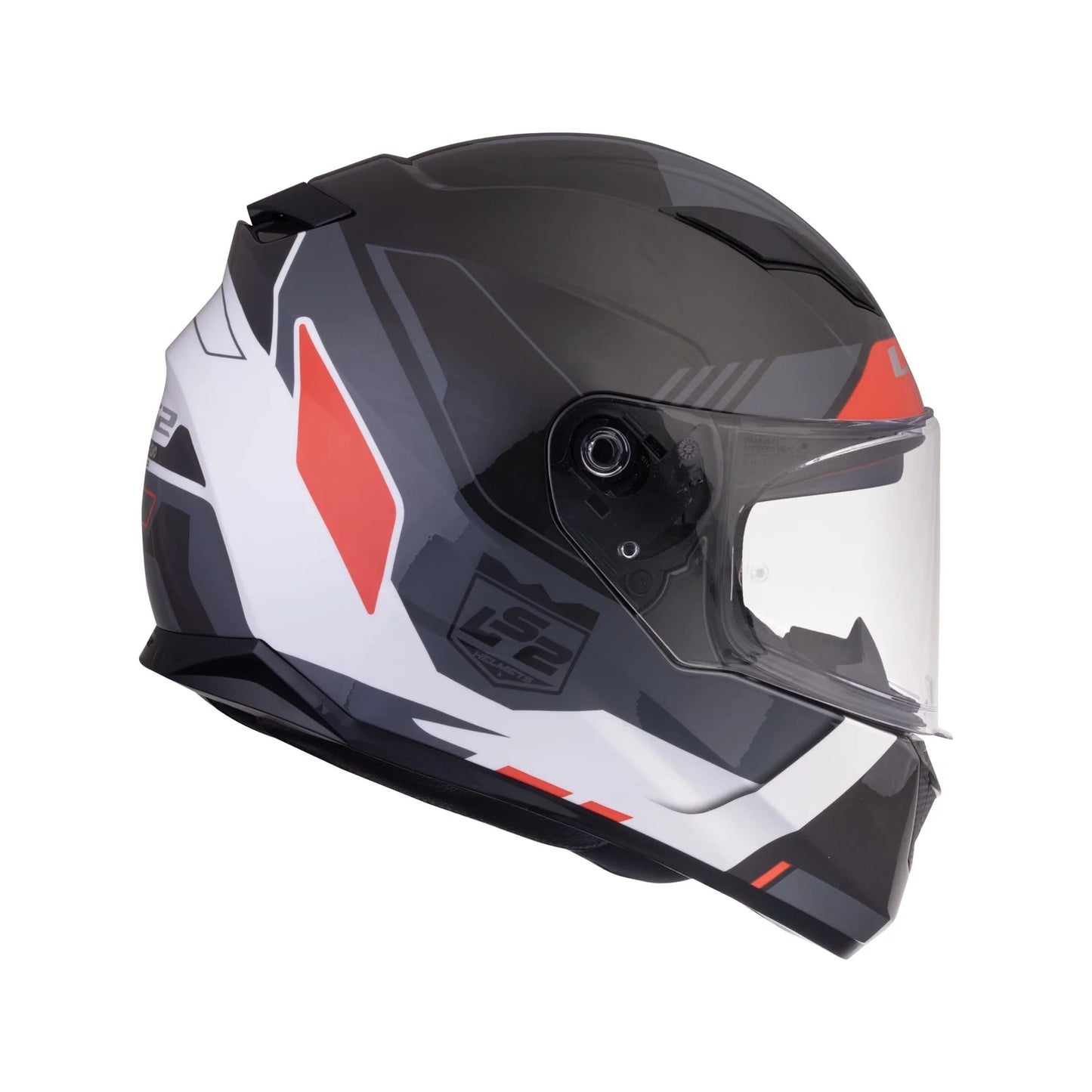 LS2 FF320 STREAM EVO XPLORER MATT WHITE BLACK