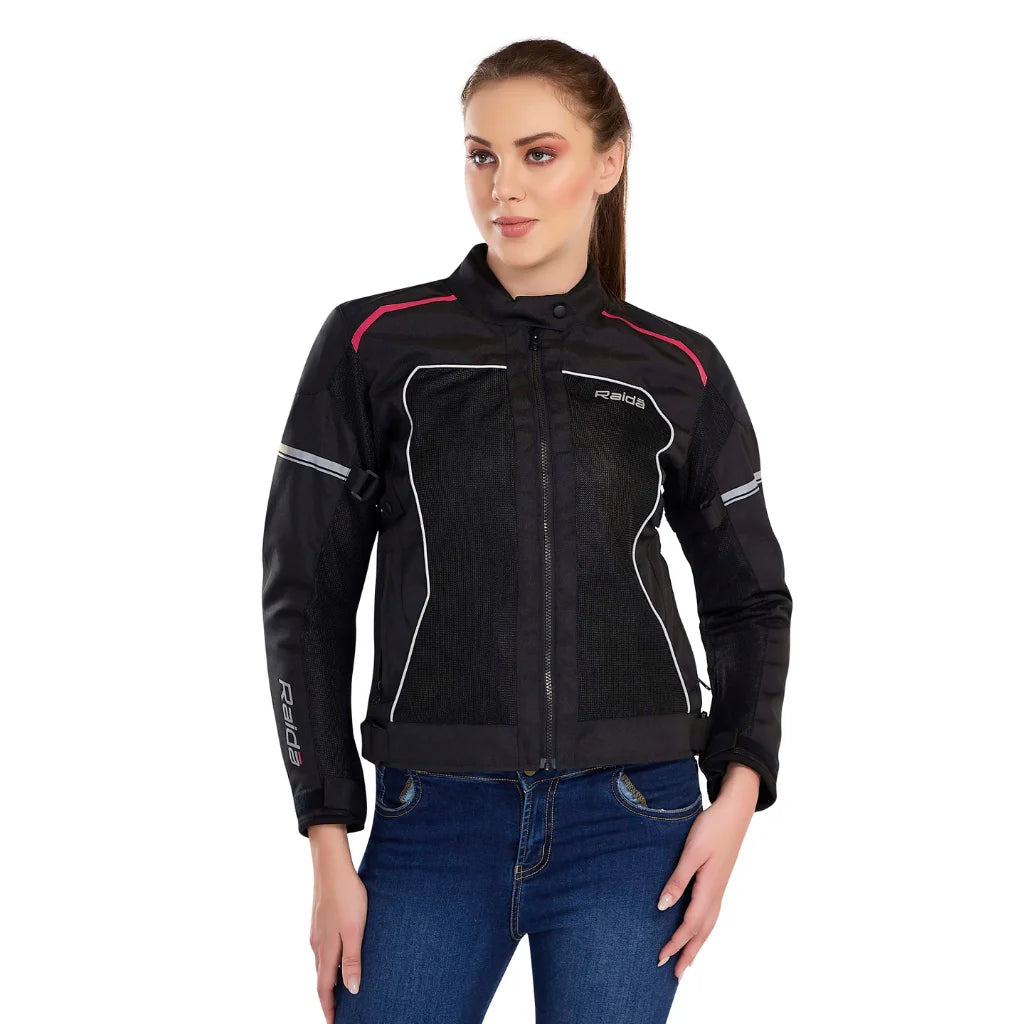 RAIDA EMPRESS WOMEN’S RIDING JACKET - PINK