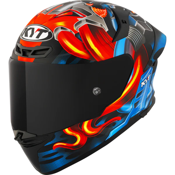 KYT TT REVO HELMET - MAGNET BLACK