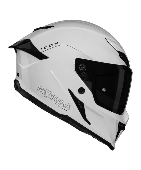 KORDA ICON SOLID HELMET - GLOSS WHITE