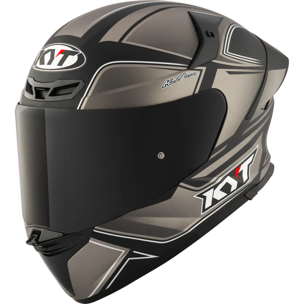 KYT TT REVO HELMET - TOURIST MATT COOL GREY