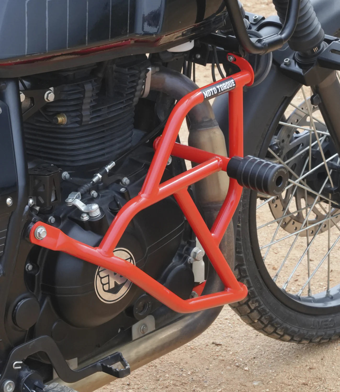 MOTO TORQUE GUARDIAN - HIMALAYAN CRASH GUARD RED