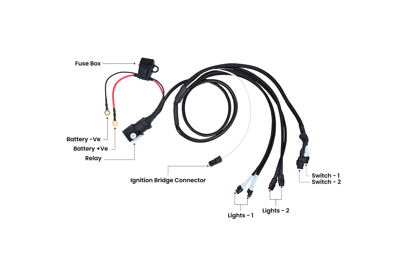 MADDOG DUAL WIREHARNESS PRO