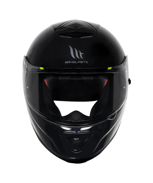 MT THUNDER 3 SV SPOILER SOLID A1 HELMET - GLOSS BLACK