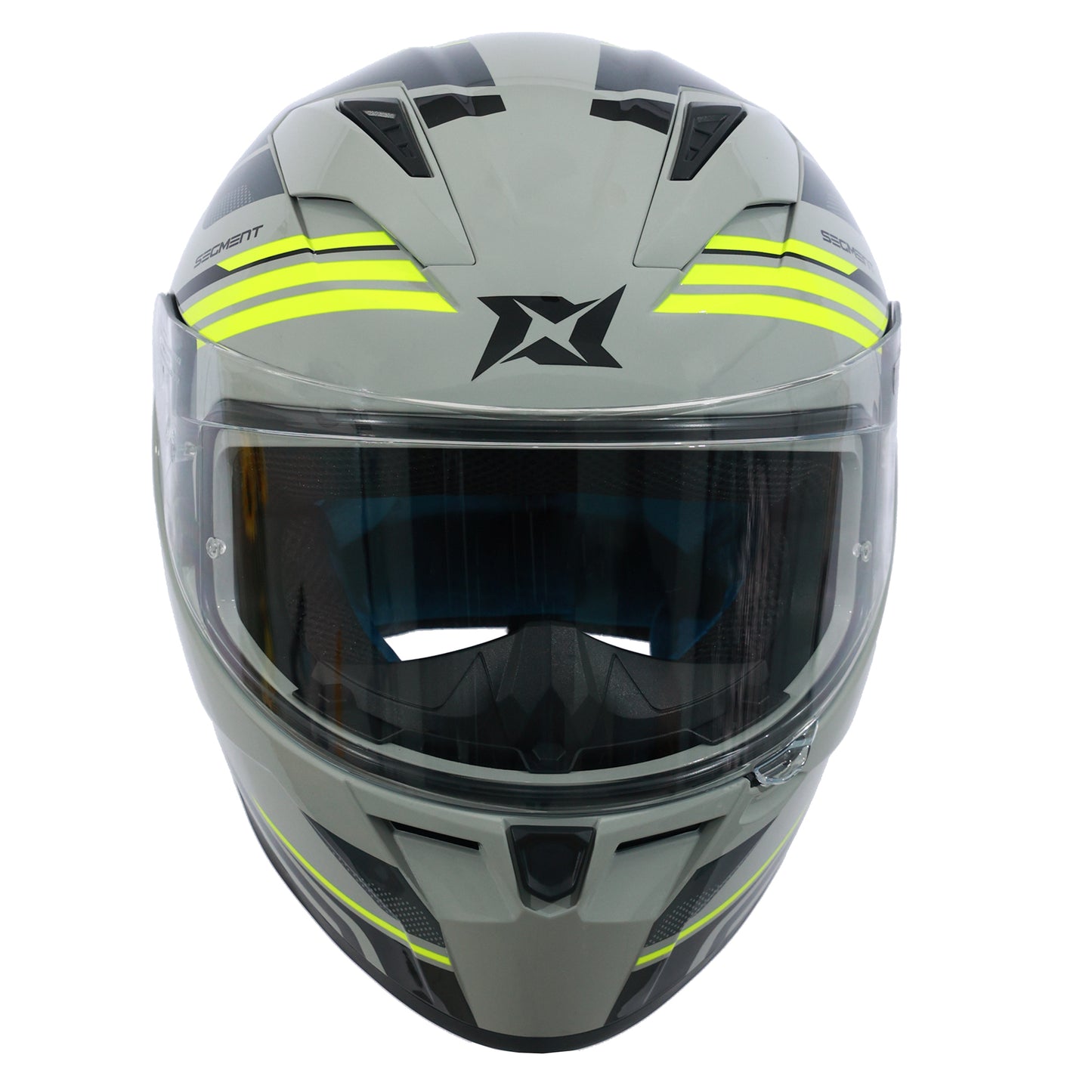 AXXIS FF117B SEGMENT VISUAL C2 HELMET - GLOSS