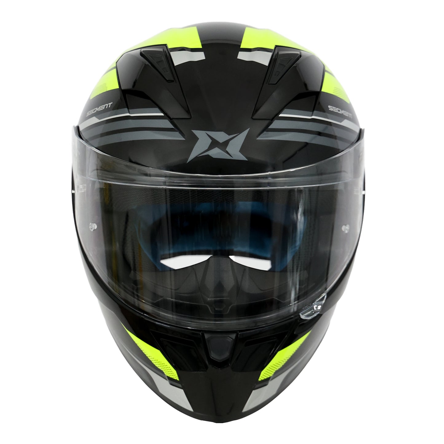 AXXIS FF117B SEGMENT VISUAL B3 HELMET - FLUOR GLOSS