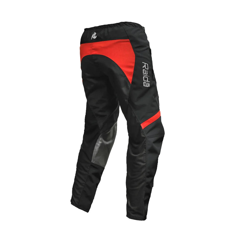 RAIDA TRAILCRAFT OFF-ROAD PANTS - BLACK/RED