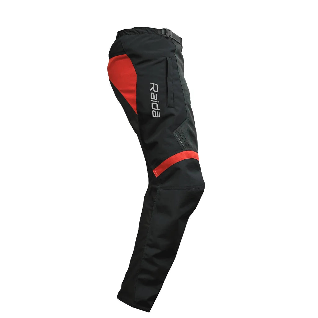 RAIDA TRAILCRAFT OFF-ROAD PANTS - BLACK/RED