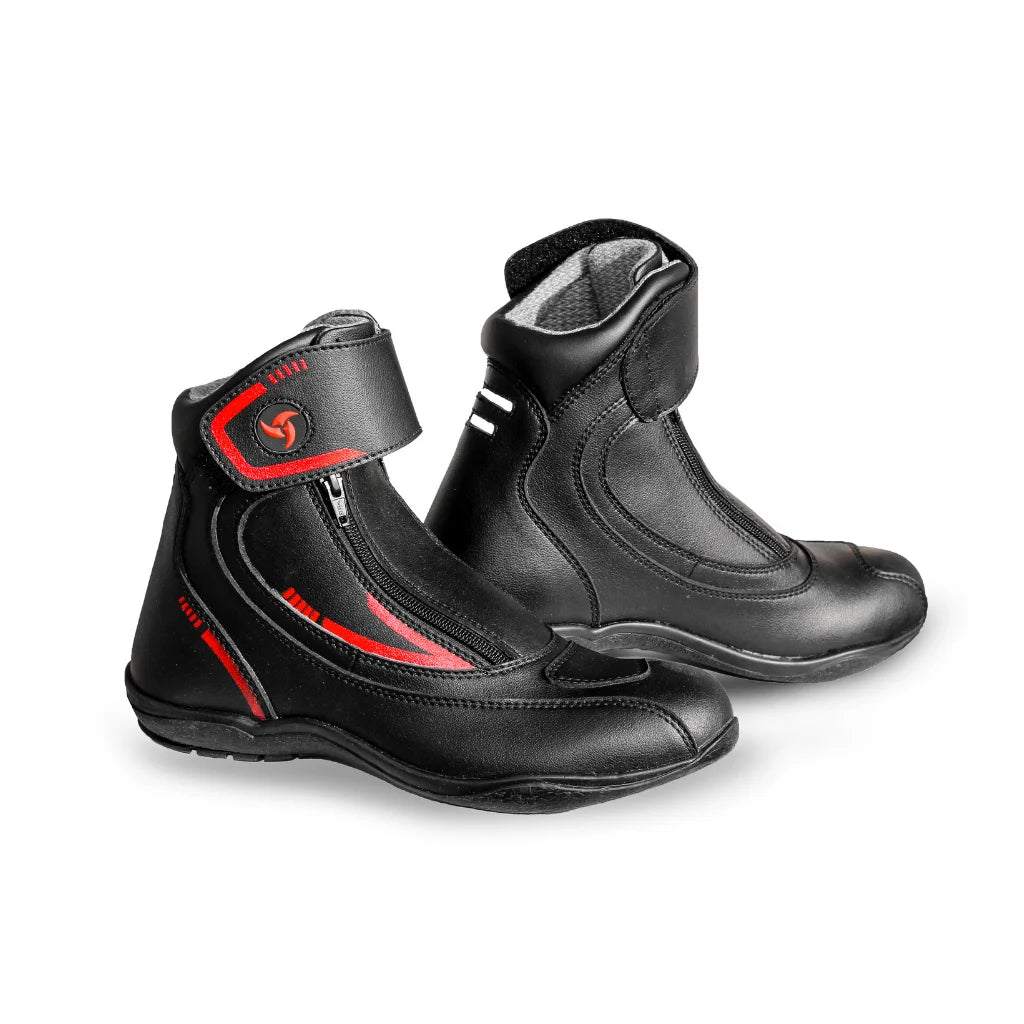 RAIDA TOURER MOTORCYCLE BOOTS | RED