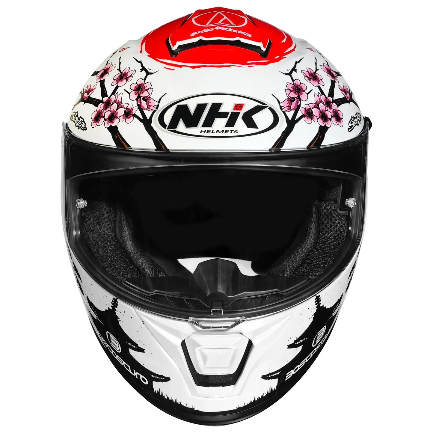 NHK K5R ALONSO LOPEZ #12 GLOSSY HELMET