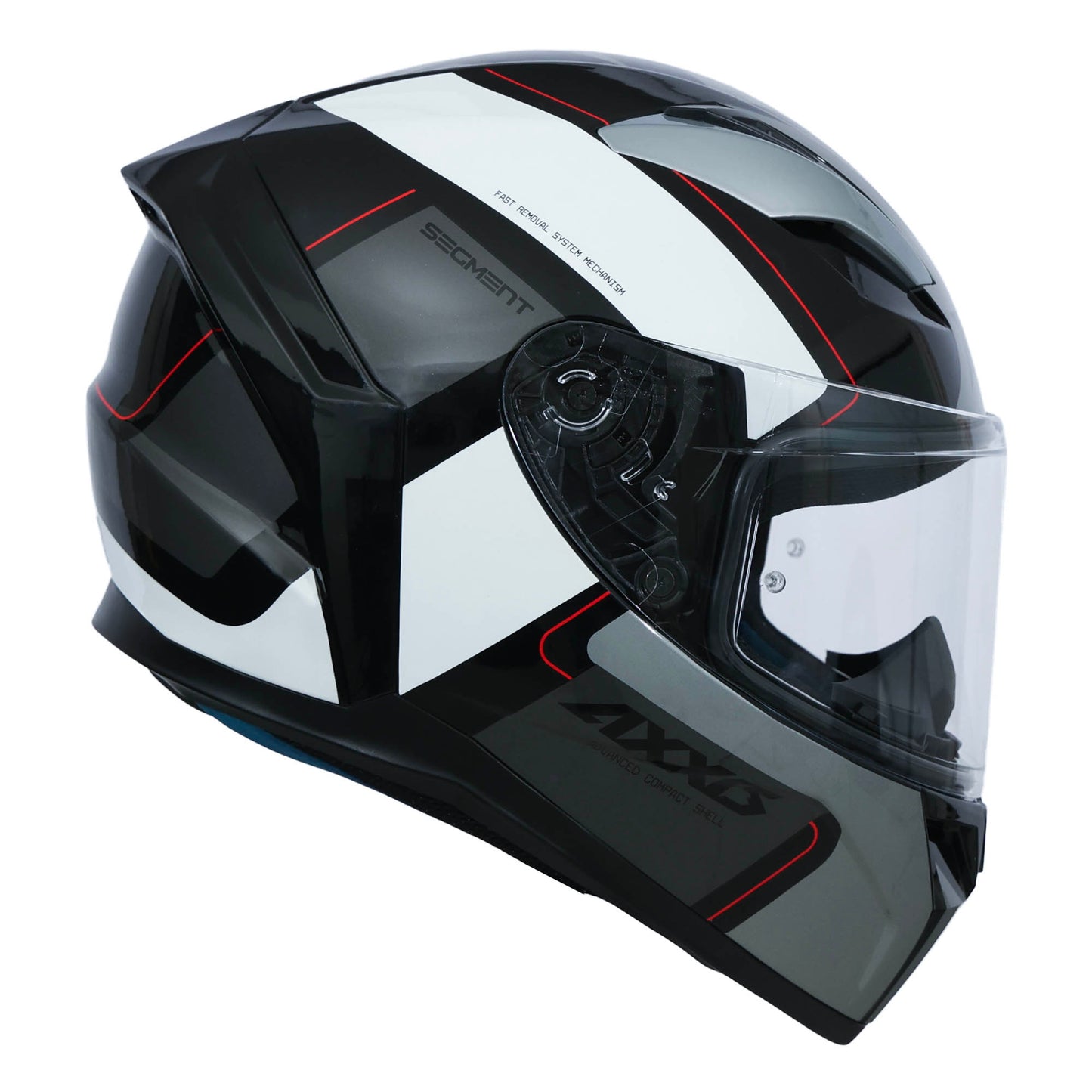 AXXIS FF117B SEGMENT VANTAGE B2 HELMET - GLOSS