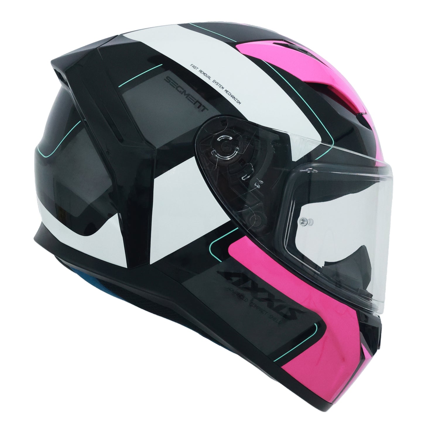 AXXIS FF117B SEGMENT VANTAGE B8 HELMET - GLOSS