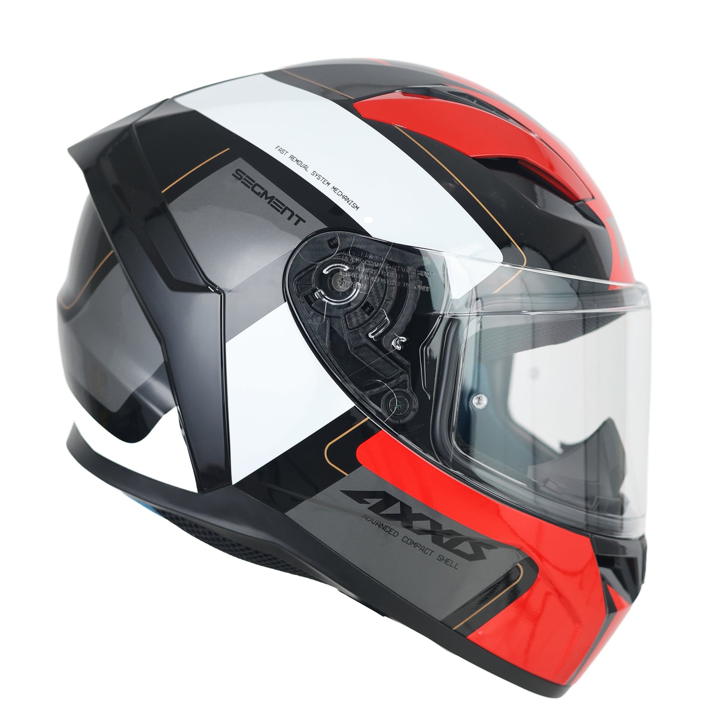 AXXIS FF117B SEGMENT VANTAGE B5 HELMET - GLOSS