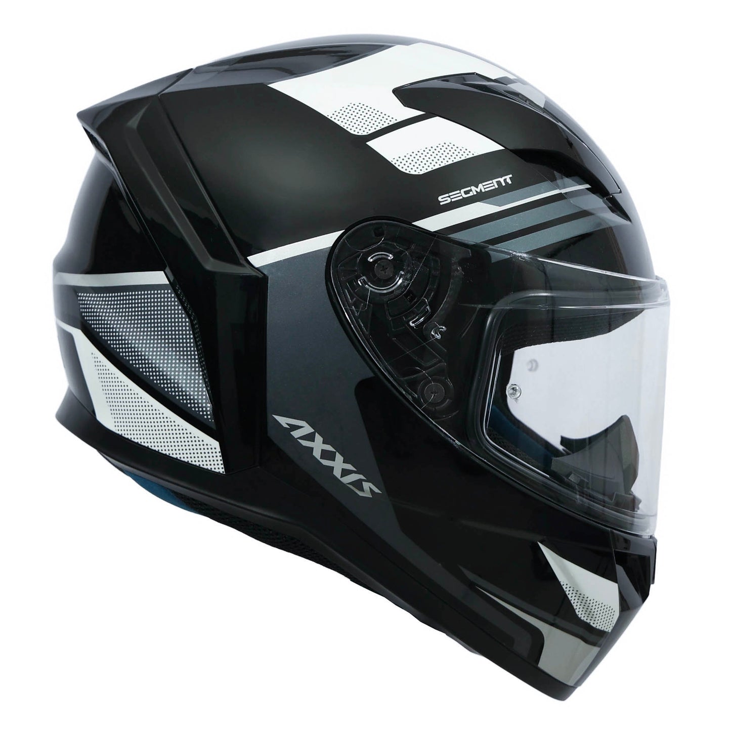 AXXIS FF117B SEGMENT VISUAL B0 HELMET - GLOSS