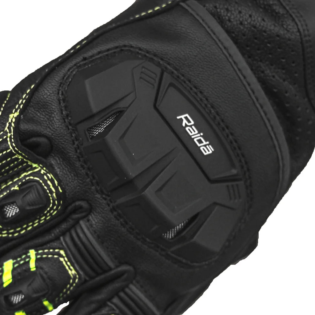 RAIDA AEROPRIX MOTORCYCLE GLOVES | HI-VIZ