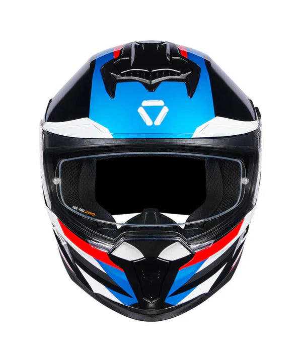 KORDA SONIC GP MOZE HELMET - GLOSS RED BLUE