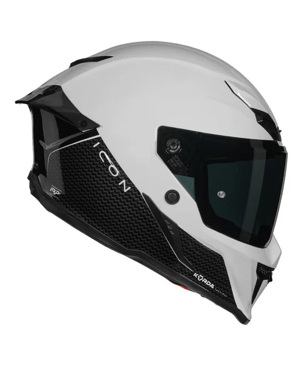 KORDA ICON SOLID DUO HELMET - GLOSS WHITE