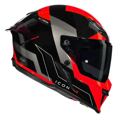 KORDA ICON STRIKE HELMET - GLOSS RED