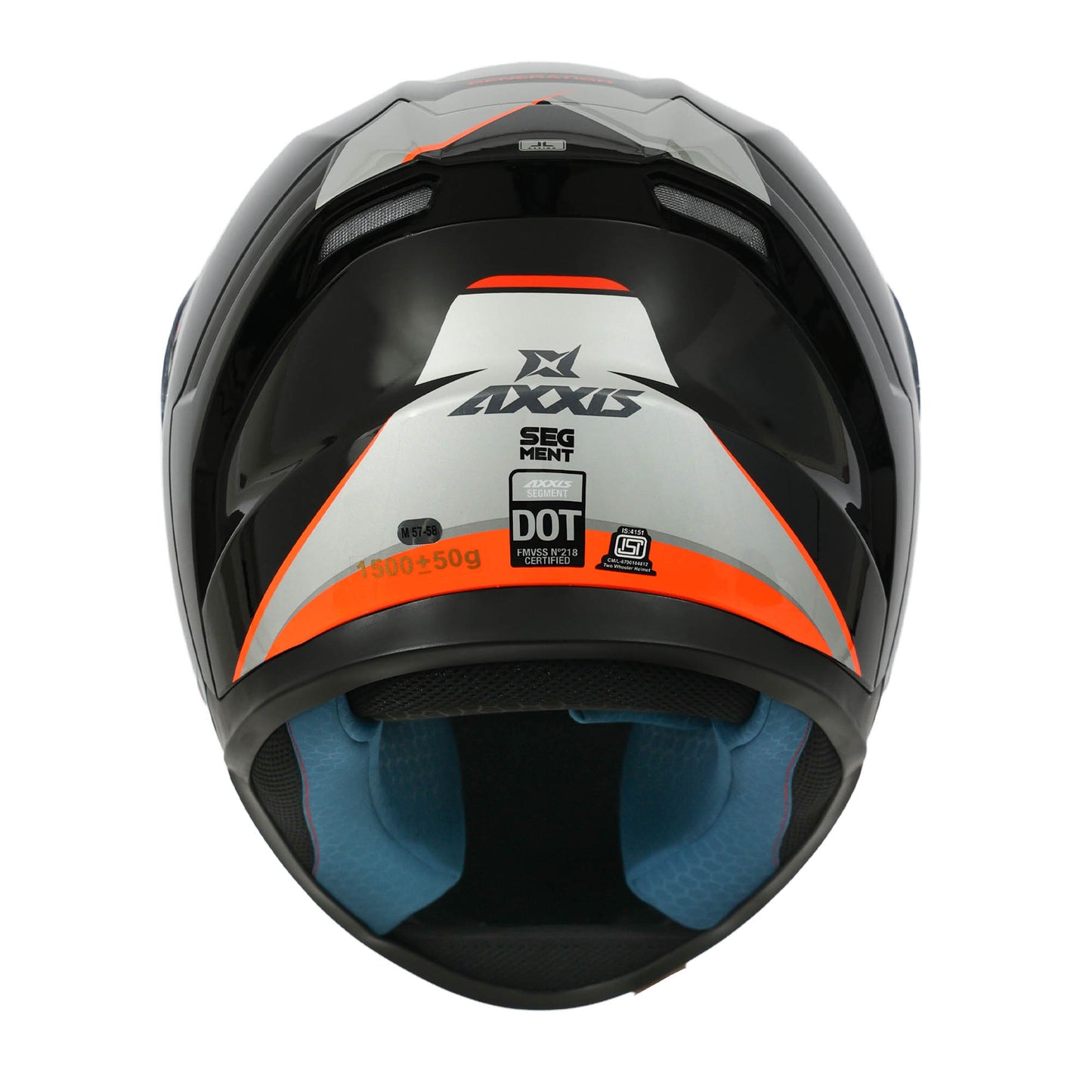 AXXIS FF117B SEGMENT X GENERATION B4 HELMET - FLUOR GLOSS