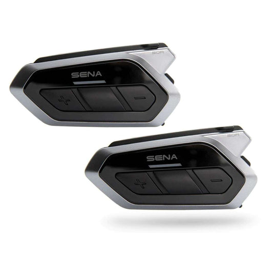 SENA 50R MESH INTERCOM HEADSET WITH PREMIUM SOUND BY HARMAN KARDON DUAL PACK