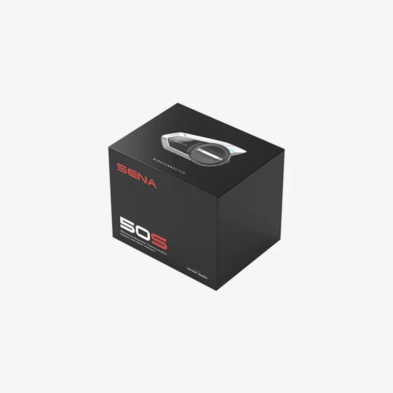 SENA 50S MESH INTERCOM HEADSET WITH PREMIUM SOUND BY HARMAN KARDON SINGLE PACK
