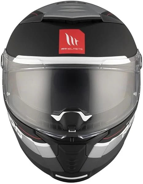 MT THUNDER 4 SV R25 B2 SOLID HELMET - GLOSS BLACK GREY