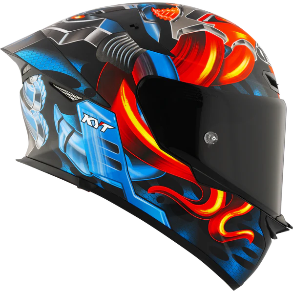 KYT TT REVO HELMET - MAGNET BLACK
