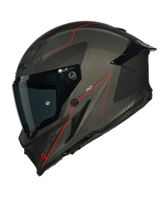 KORDA ICON NERO HELMET - MATT RED