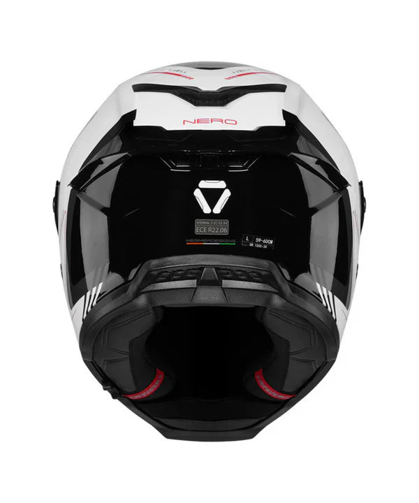 KORDA ICON NERO HELMET - GLOSS WHITE RED