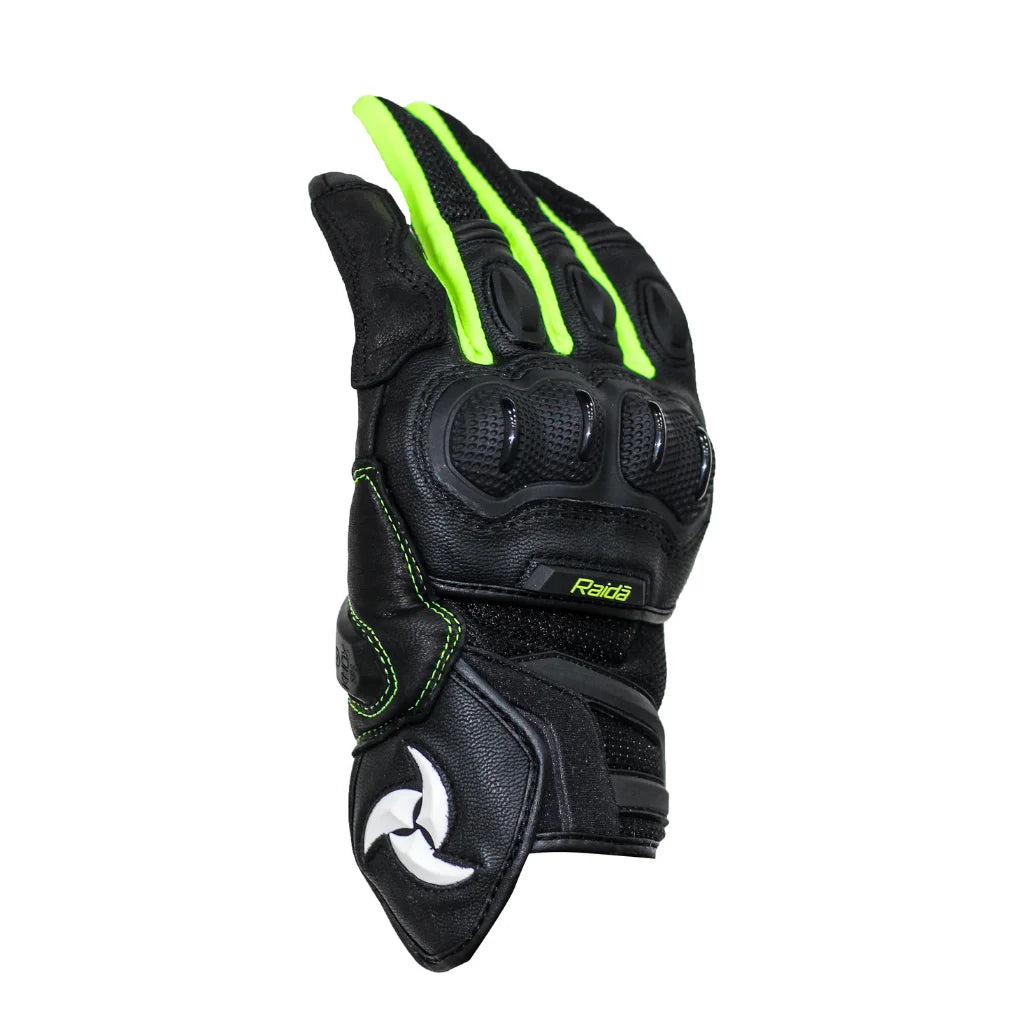 RAIDA AIRWAVE MOTORCYCLE GLOVES | HI-VIZ