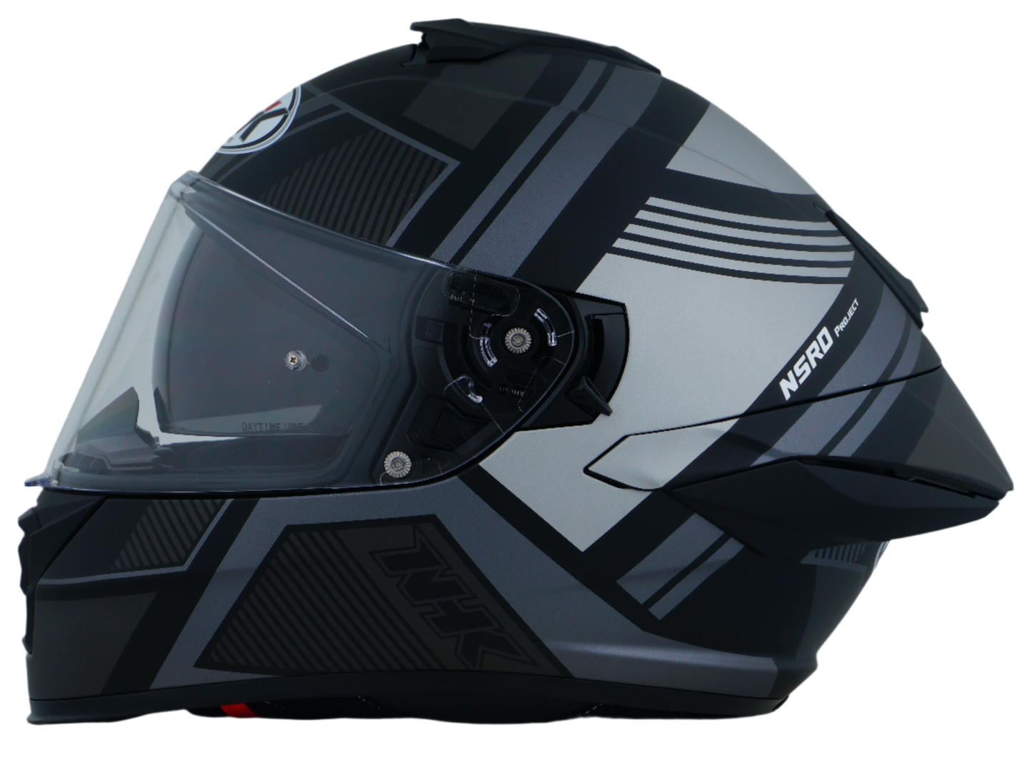 NHK FADER BLK/GREY MATT HELMET
