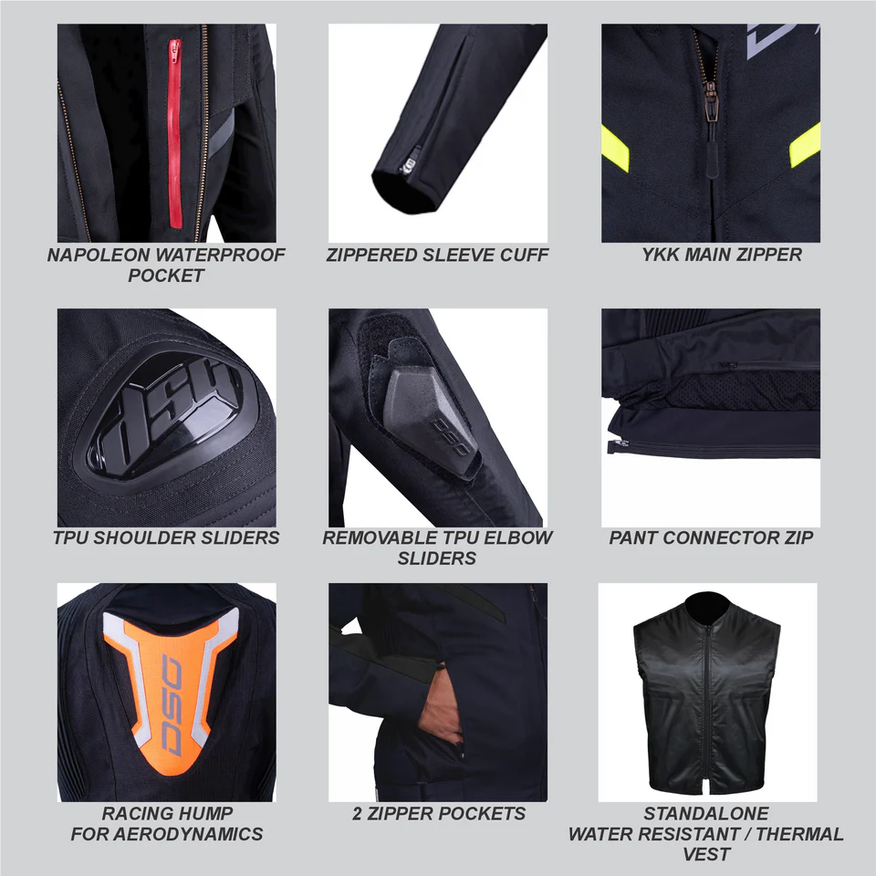 DSG RACE PRO V2 RIDING JACKET - RIPSTOP (LE)