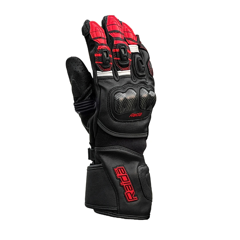 RAIDA AEROPRIX CARBON EDITION GLOVES | RED
