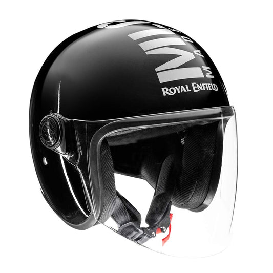 ROYAL ENFIELD OPEN FACE MLG - GLOSS BLACK