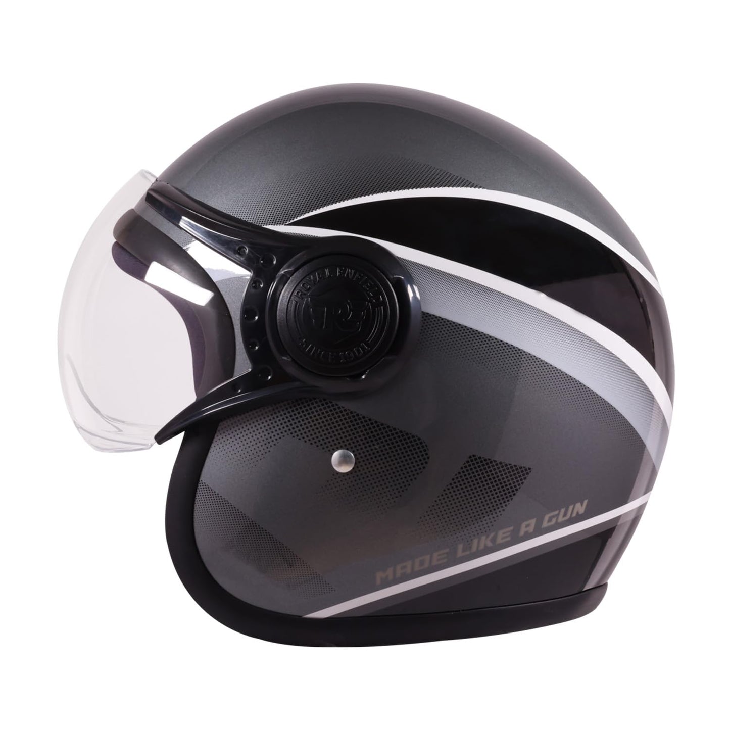 ROYAL ENFIELD HELMET JET OF SONIC GREY