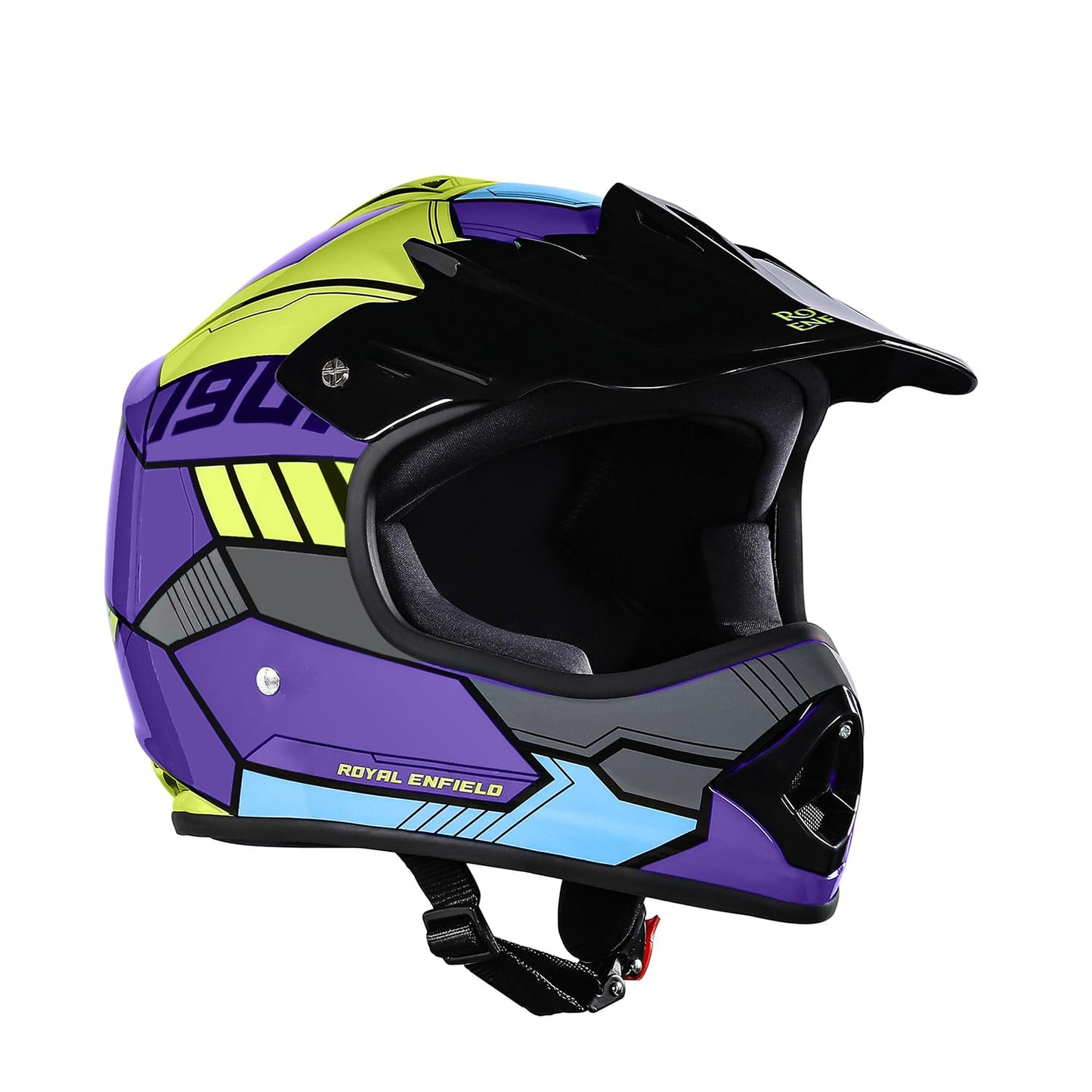 ROYAL ENFIELD CHASE FF MX  MULTY GLOSS PURPLE