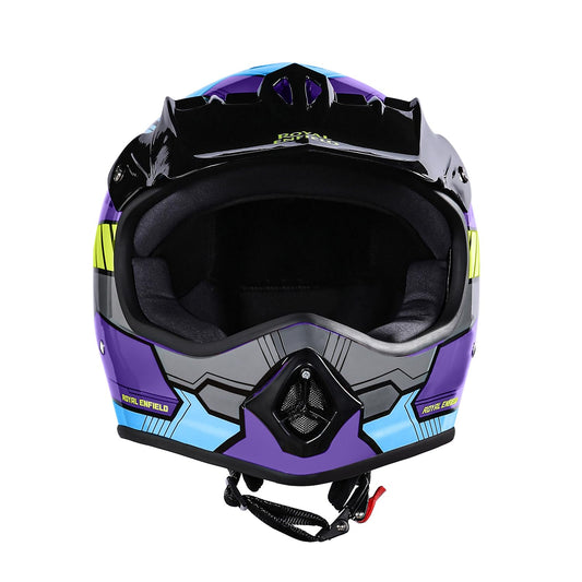 ROYAL ENFIELD CHASE FF MX  MULTY GLOSS PURPLE